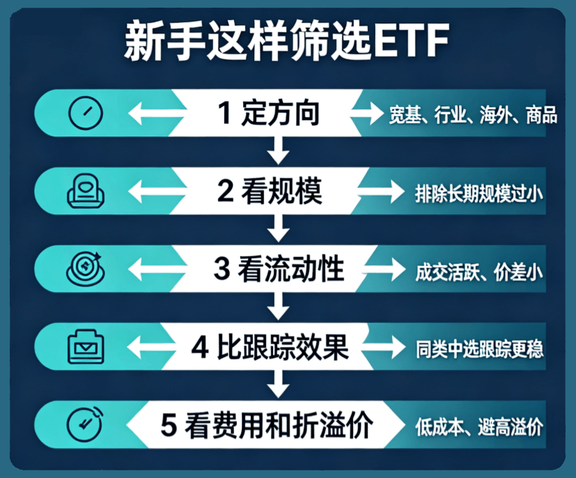 筛选ETF方式 筛选ETF方式