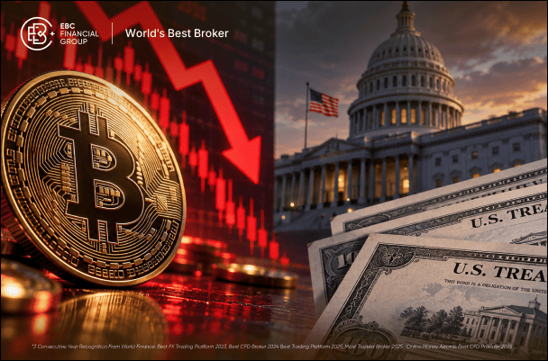 Por que o Bitcoin está caindo hoje? Senado e Treasuries