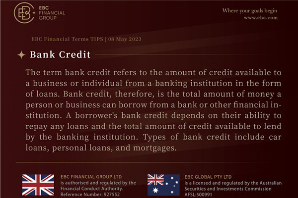 EBC Financial Terms TIPS:Bank Credit