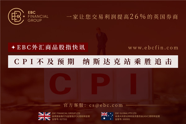 CPI不及预期 纳斯达克站乘胜追击