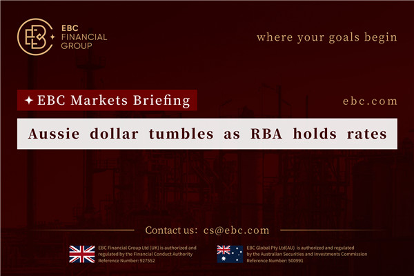 호주 준비 은행 금리 유지, 호주 달러 하락