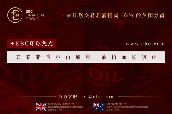 美聯儲暗示再加息油價面臨修正-EBC環球焦點