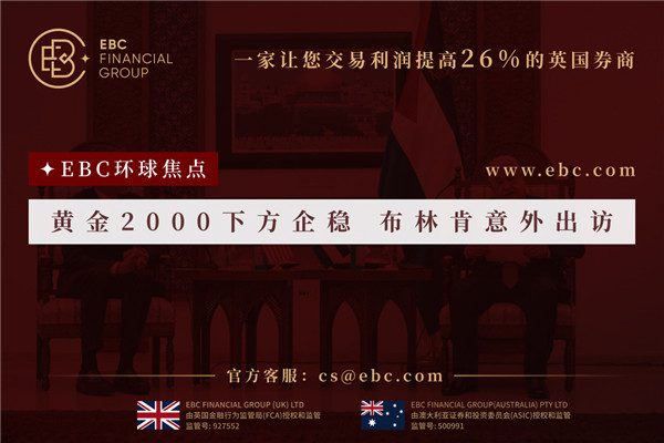 黃金2000下方企穩 布林肯意外出訪-EBC環球焦點