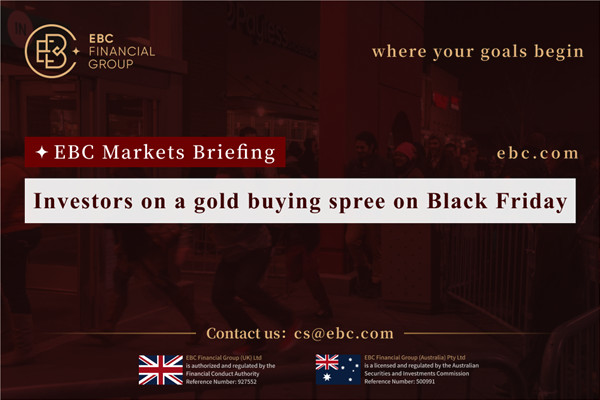 Inversores en una juerga de compras de oro el Black Friday
