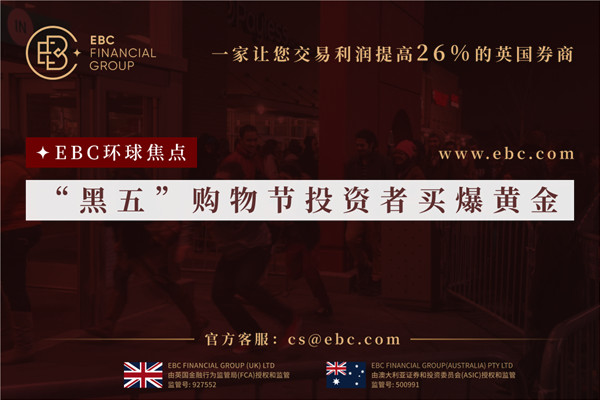 「黑五」購物節投資人買爆黃金-EBC環球焦點