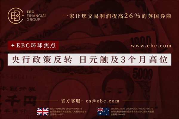 央行政策反轉 日圓觸及3個月高點-EBC環球焦點