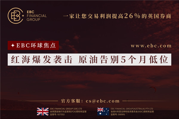 紅海爆發襲擊 原油告別5個月低點-EBC環球焦點