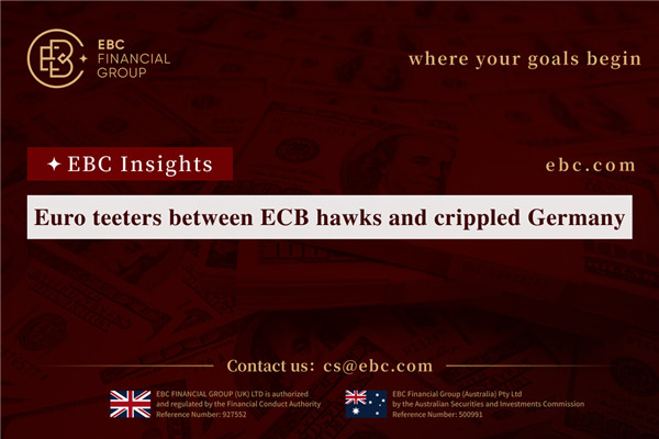 ​Euro teeters between ECB hawks and crippled Germany