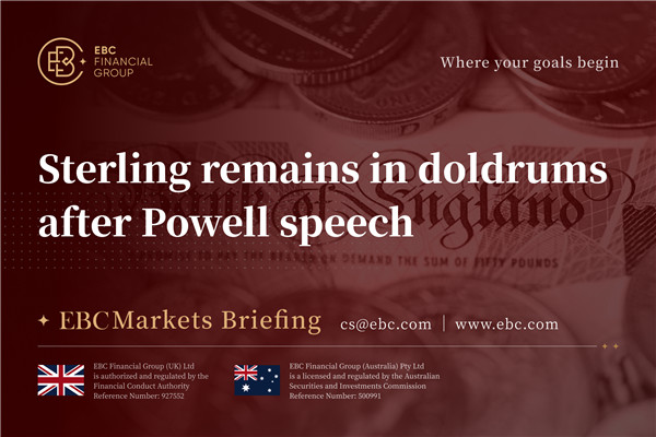 ​Sterling masih lesu setelah pidato Powell