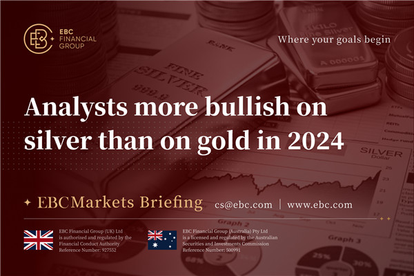Analysts more bullish on silver than on gold in 2024
