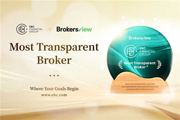 EBC vence prêmio Brokersview Most Transparent Broker