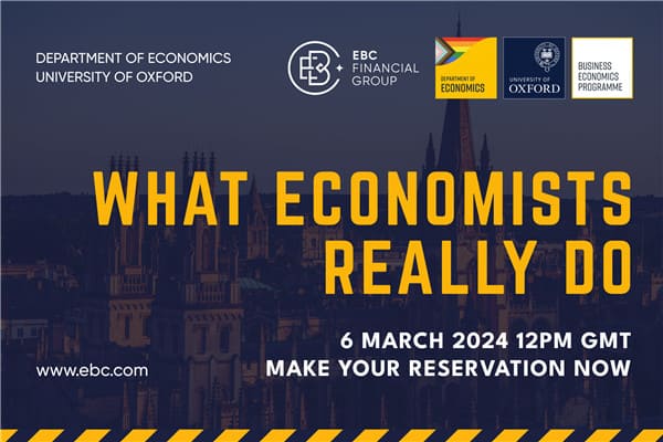 EBC Financial Group apoia webinar do Departamento de Economia de Oxford