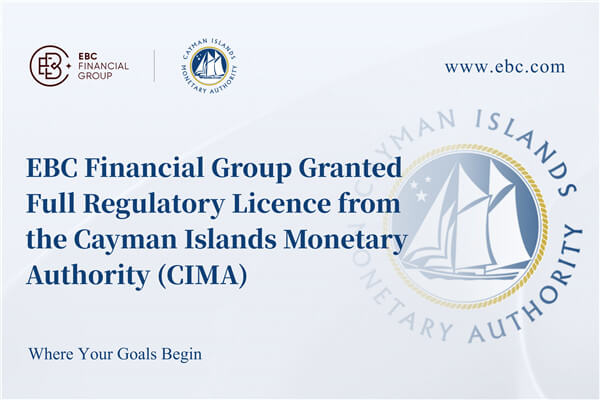 EBC Financial Group (Cayman) Limited Granted Full Regulatory Licence from the Cayman Islands Monetary Authority (CIMA)