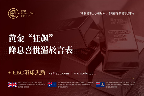 黃金「狂飆」 降息喜悅溢於言表-EBC環球焦點