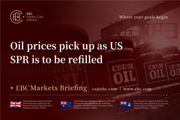 Oil prices pick up as US SPR is to be refilled