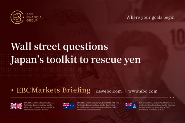 Wall Street questiona kit de ferramentas do Japão para resgatar o iene