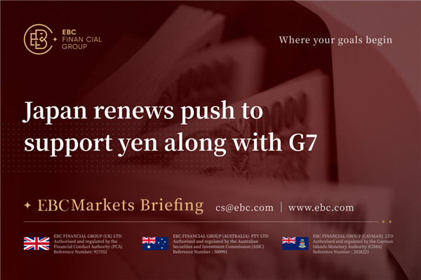 ​Japão renova esforço para apoiar o iene junto com o G7