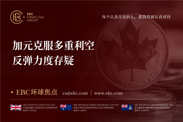 加元克服多重利空 反弹力度存疑-EBC环球焦点