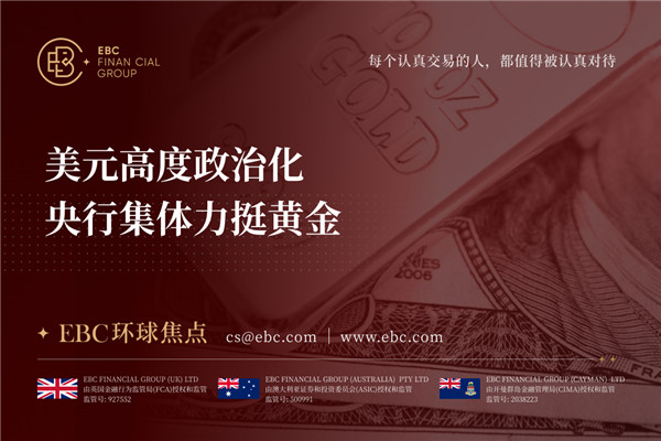 美元高度政治化 央行集体力挺黄金-EBC环球焦点