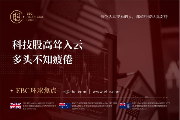 科技股高耸入云 多头不知疲倦-EBC环球焦点