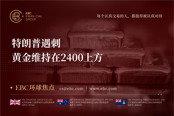 特朗普遇刺 黄金维持在2400上方-EBC环球焦点