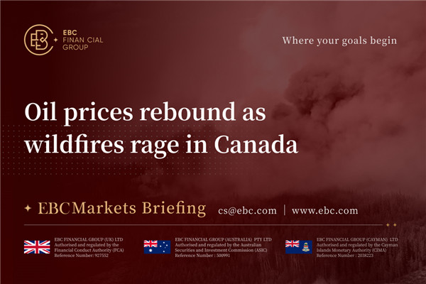 Los precios del petróleo se recuperan mientras los incendios forestales arrasan Canadá