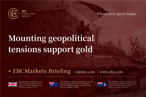 Las crecientes tensiones geopolíticas respaldan al oro