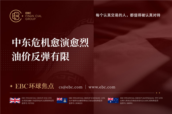 中东危机愈演愈烈 油价反弹有限-EBC环球焦点