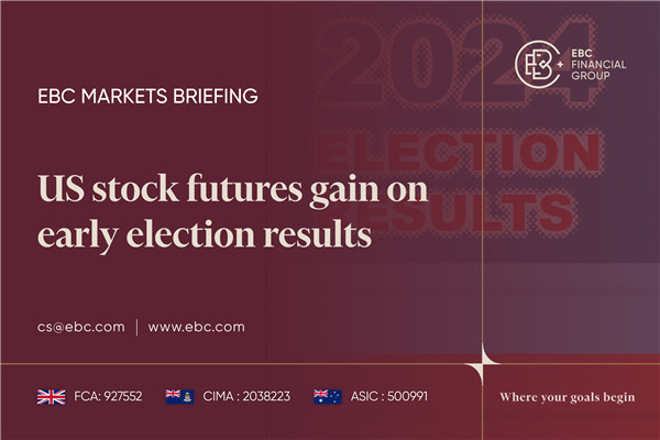 Futuros de acciones estadounidenses suben tras resultados electorales anticipados