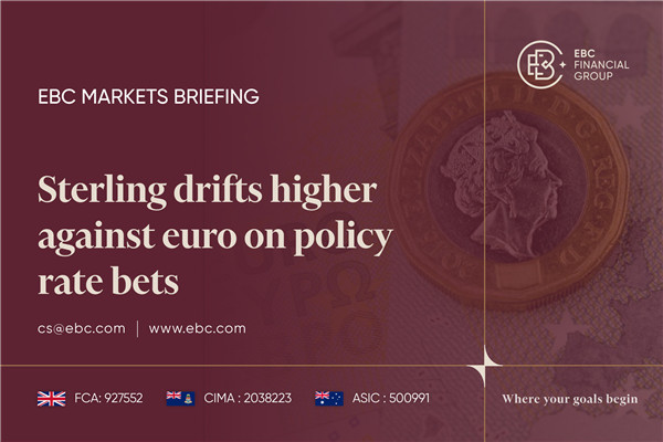 La libra esterlina avanza frente al euro por las apuestas sobre los tipos de interés