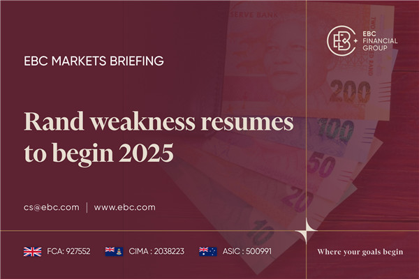 La debilidad del rand se reanudará a principios de 2025