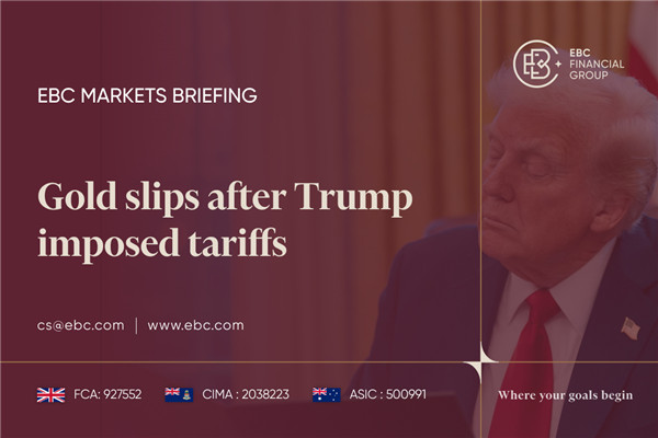 El oro cae tras la imposición de aranceles por parte de Trump