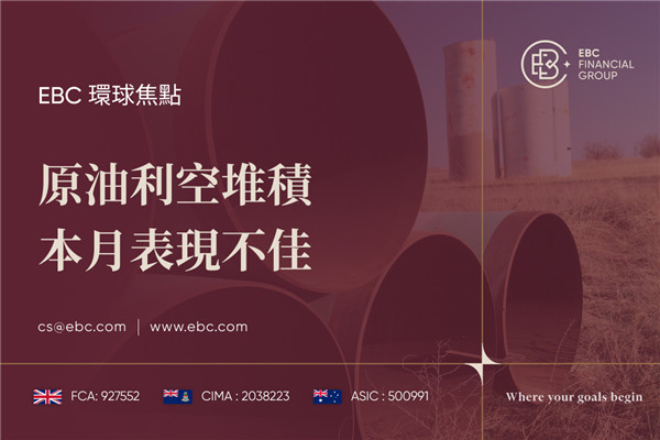 原油利空堆積 本月表現不佳