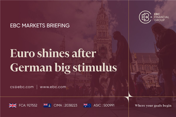 El euro brilla tras el gran estímulo alemán