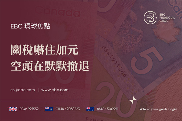 關稅嚇住加元 空頭在默默撤退