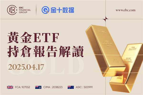 2025年4月17日黃金ETF持股報告解讀：較前一個交易日增加4.02噸
