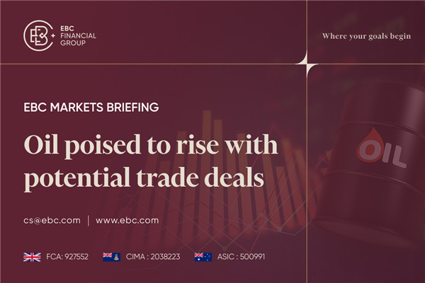 Oil poised to rise with potential trade deals