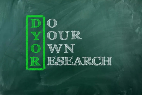 Объяснение значения DYOR: проведите собственное исследование