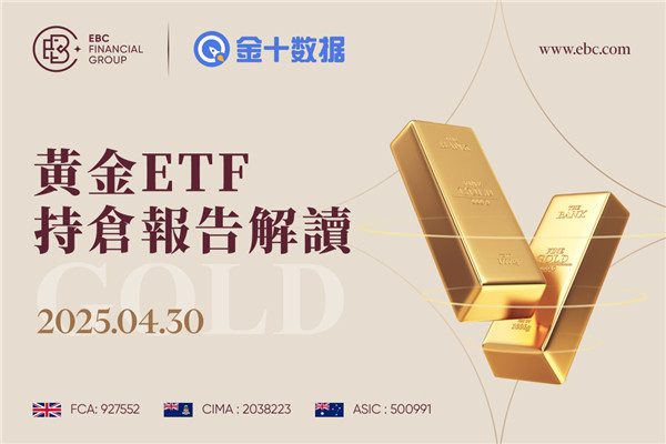 2025年4月30日黃金ETF持股報告解讀：較前一個交易日增加0.86噸
