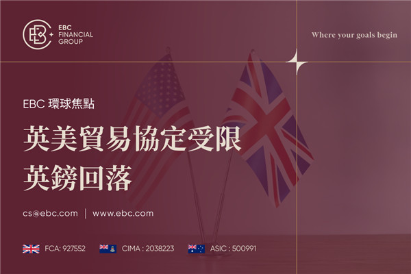 英美貿易協定受限 英鎊回落