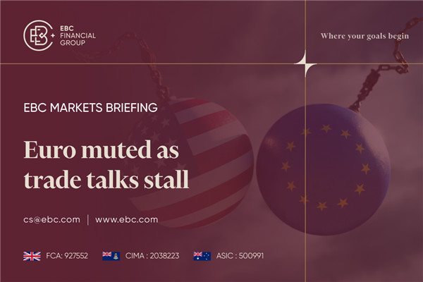 Euro silenciado devido à paralisação das negociações comerciais