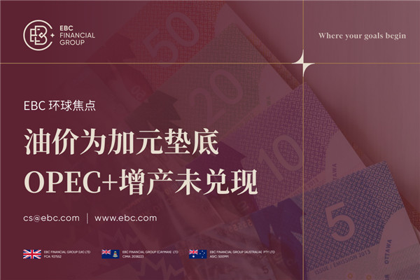 加元两周连涨 OPEC+增产未兑现