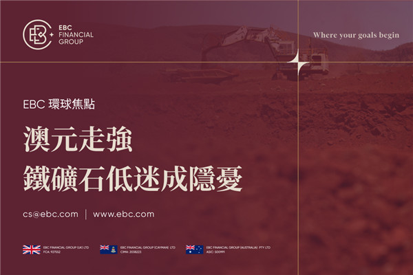 澳元走強 鐵礦石低迷成隱憂