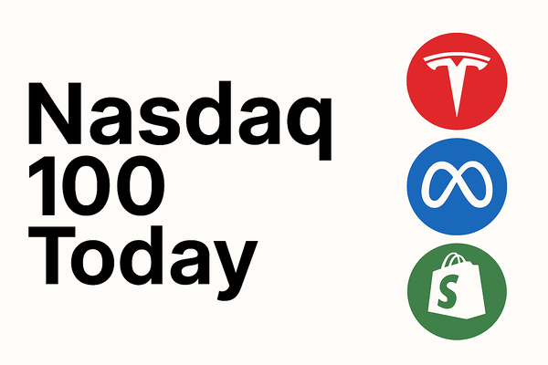 Nasdaq 100 сегодня: TSLA +8,23%, META +2,37% и больше