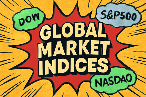 Global Market Indices: Dow, S&P 500 Edge Lower