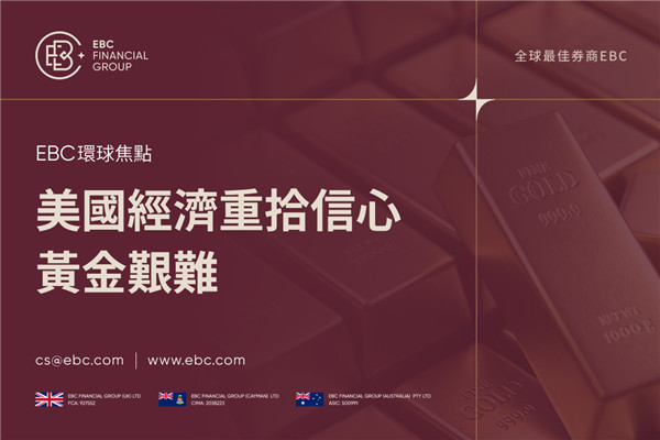 美國經濟重拾信心 美元走高金價承壓