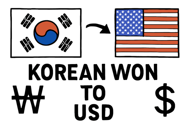 プロのように韓国円を米ドルに取引する方法