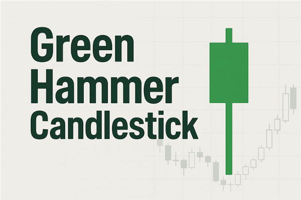 Explicación de la vela Green Hammer: ventajas, desventajas y ejemplos