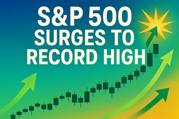 S&P 500 พุ่งทำสถิติสูงสุด ตลาดมองในแง่ดี