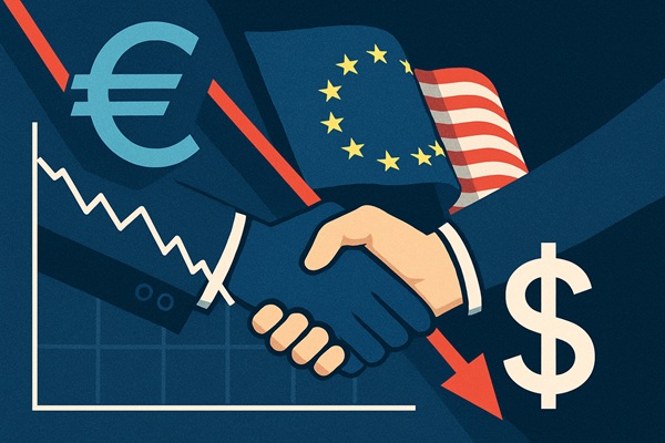 El EUR/USD cae drásticamente mientras el acuerdo comercial entre EE. UU. y la UE pone nerviosos a los mercados